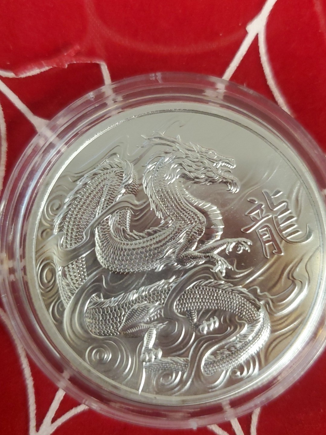 2024 1oz Ascension Jody Clark Dragon Silver Coin