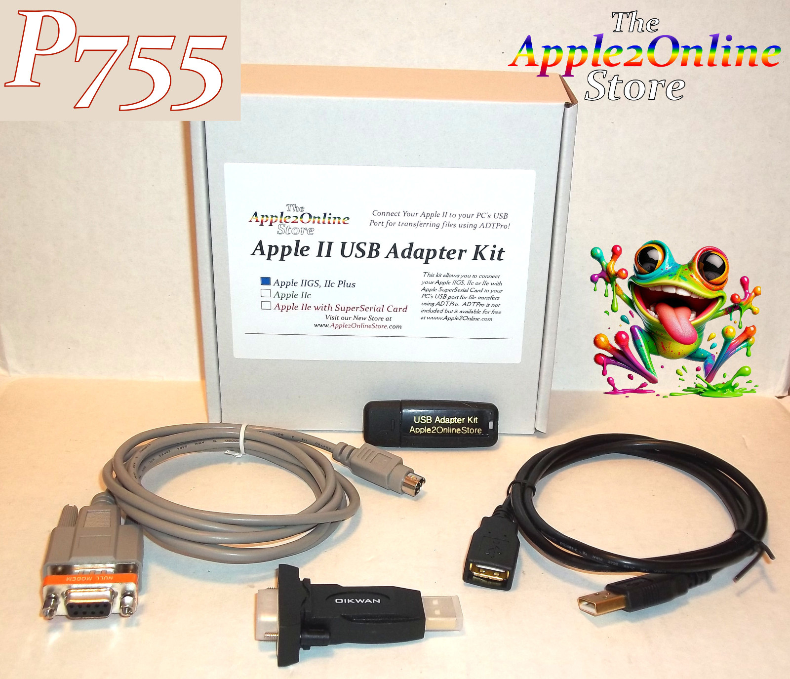 ✅ 🍎 Apple IIc PLUS & IIGS USB Adapter Kit for use with ADTPro 💕