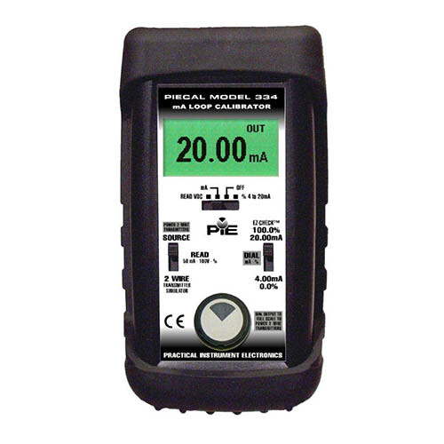 PIE 334 Milliamp Loop Calibrator, 4-20mA