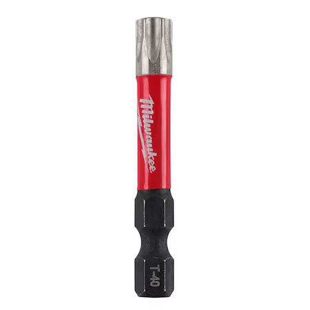 Milwaukee Tool 48-32-4188 Shockwave 2" Impact Torx T40 Power Bits (25 Pk)