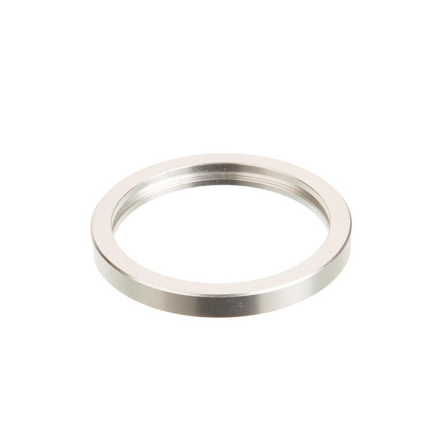 YUBA 1.5" 5mm Silver Bicycle Wheel Spacers - Precision Aluminum Components