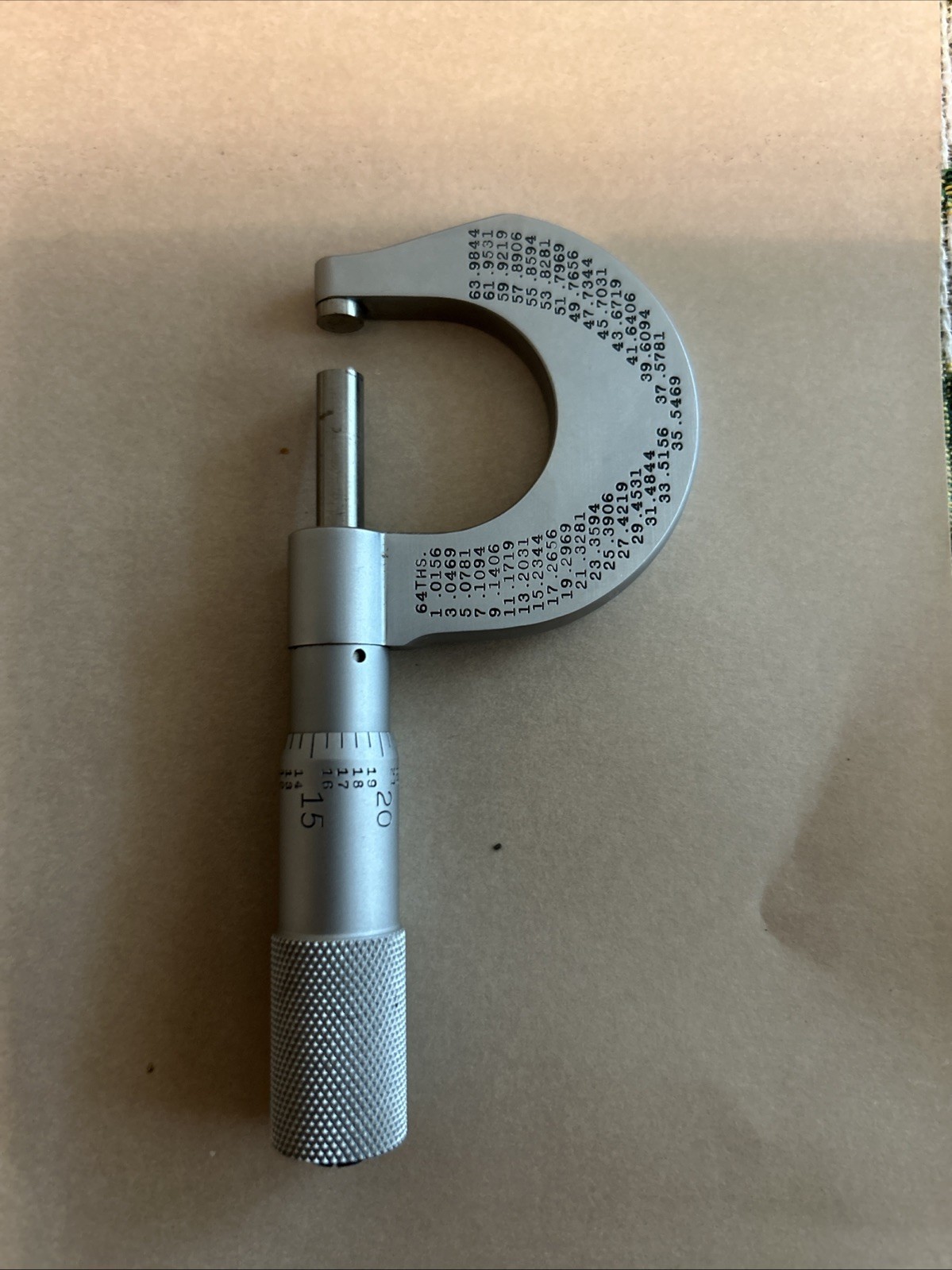 Starrett outside micrometer 230P