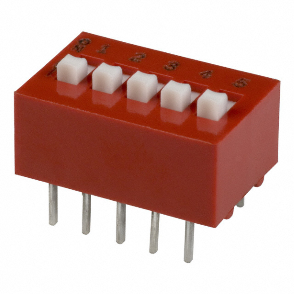 GRAYHILL 5 POSITION DIP Switches SIP Switches SPST 5 switch POS ORIGINAL