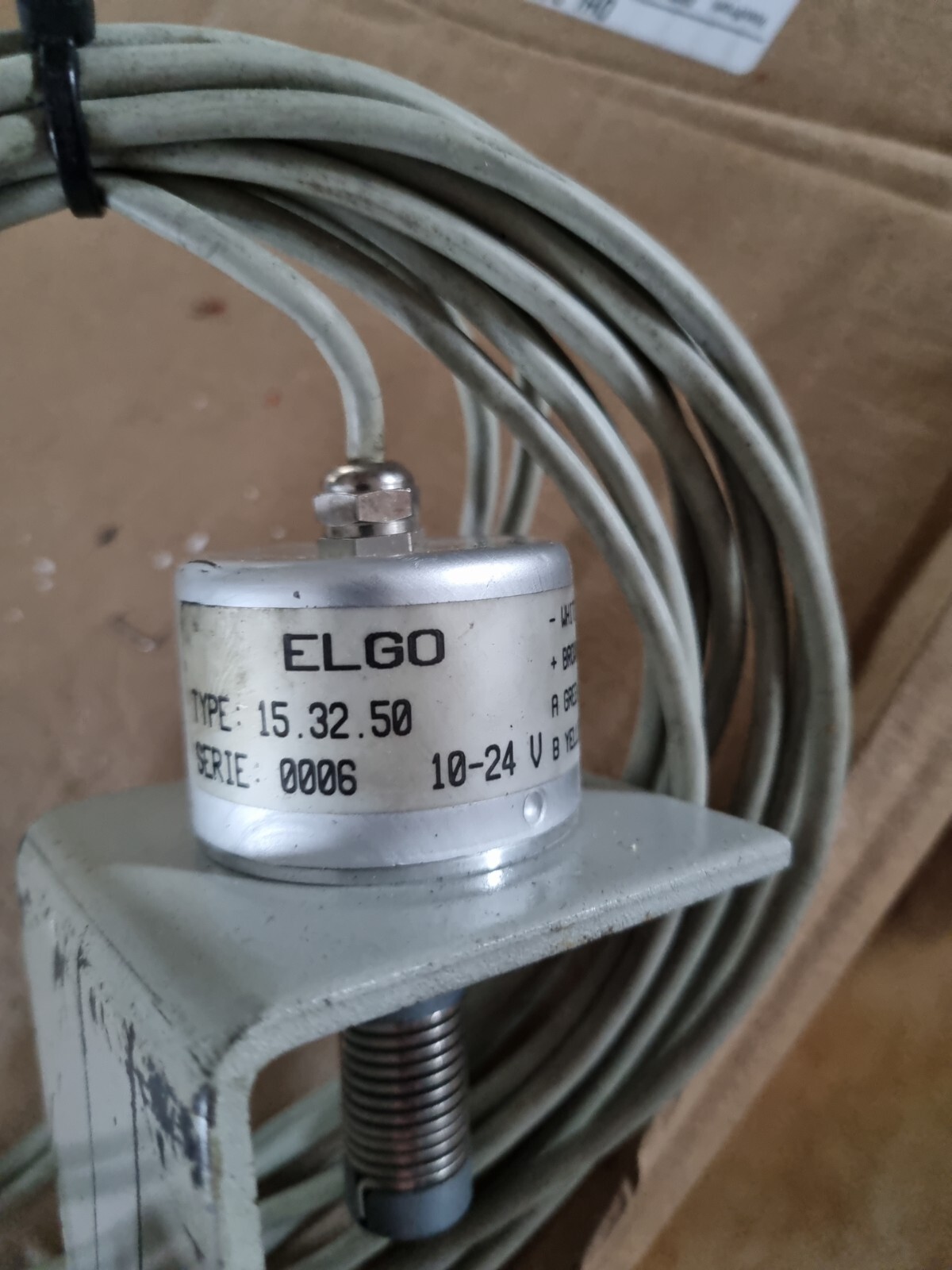 used/tested ELGO encoder 15.32.50 incremental encoder rotary encoder