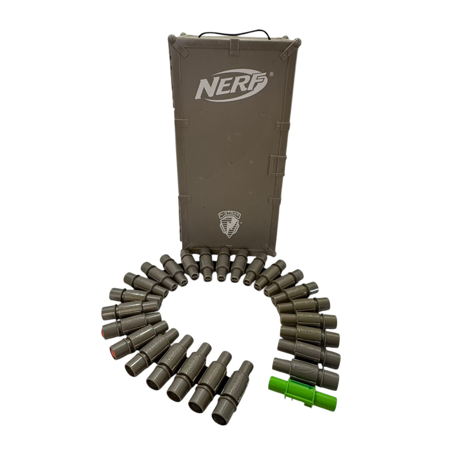 Nerf N-Strike Footlocker Ammo Box with Ammo Belt and 22 Darts