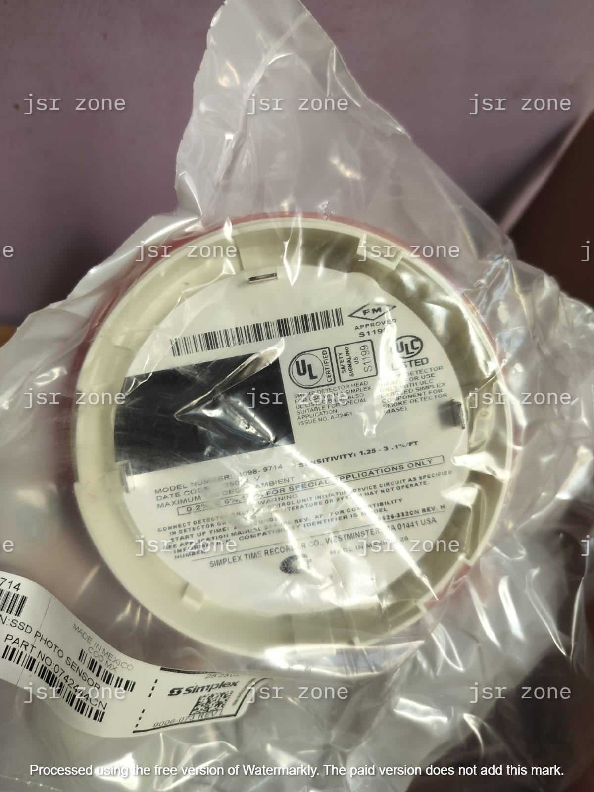 Simplex 4098-9714 Smoke Detector
