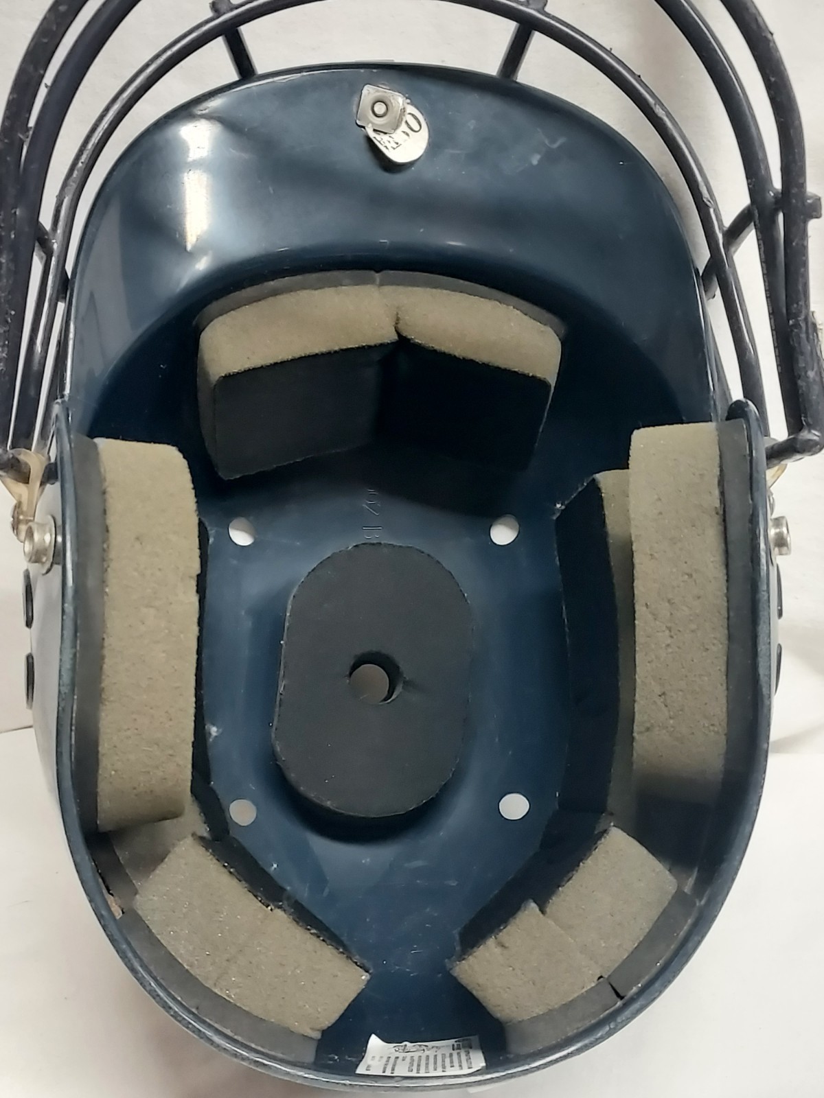 Schutt Youth Softball Batting Helmet Blue with Face Guard one size