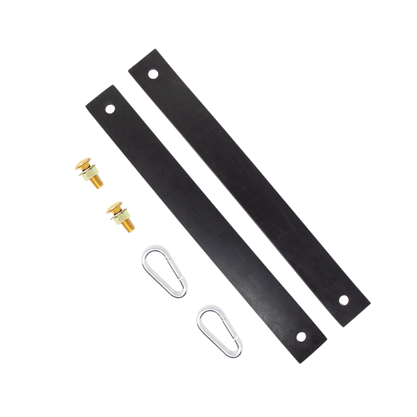 Double Tap Ind AR500 Steel Target Pair Rubber Hanging Strap Mount Kit