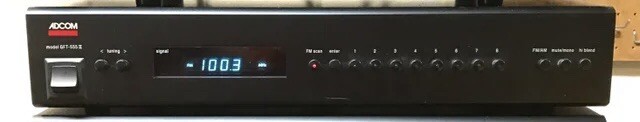 ADCOM GFT-555 II Stereo Tuner