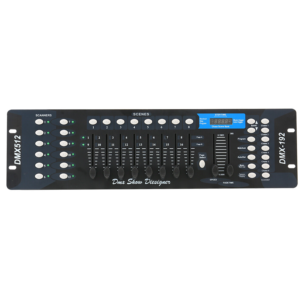 192 Channel Operator Console Controller For Stage DJ Party Lighting DMX 512
