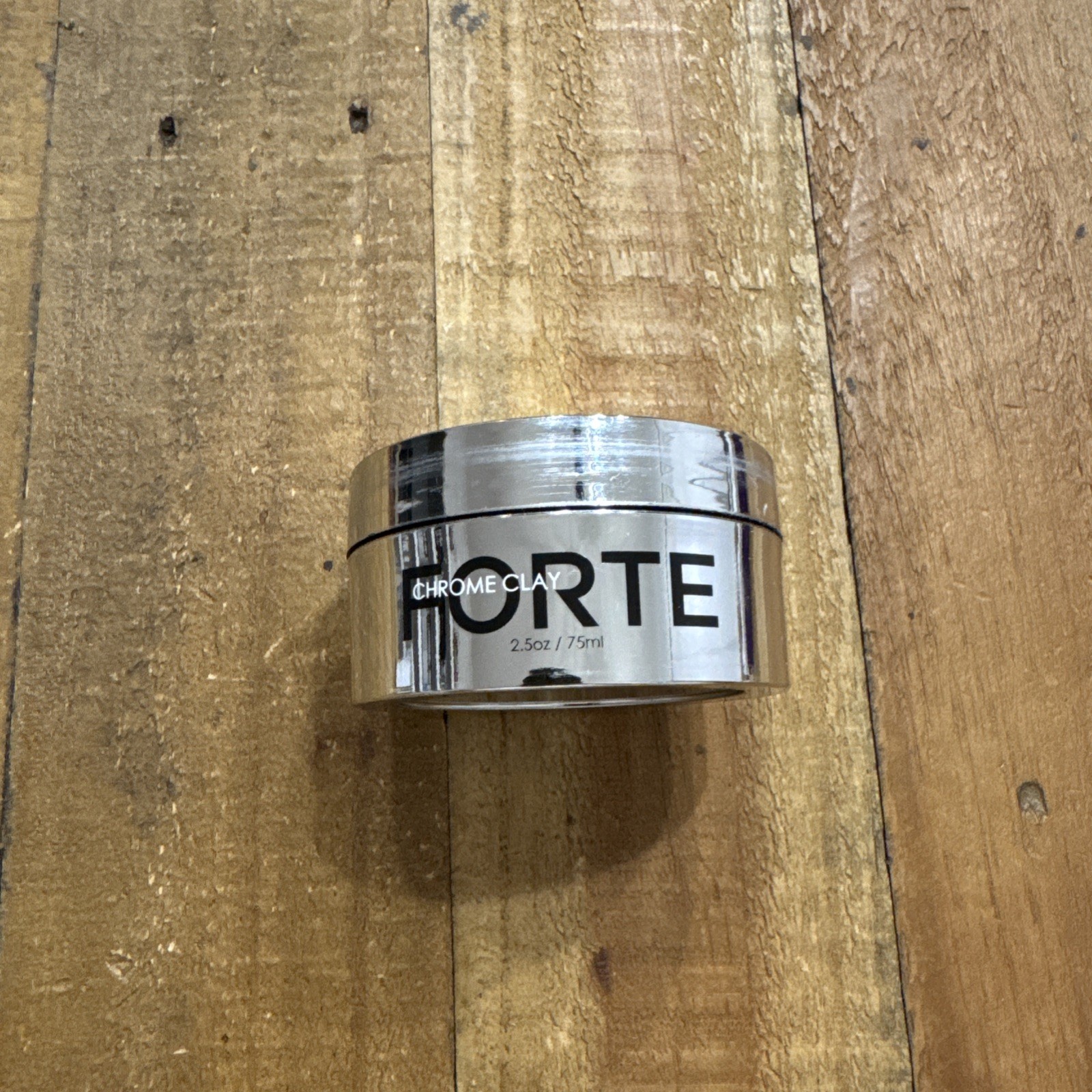 Forte Series Chrome Clay – Strong Hold Hair for Men | Matte Finish