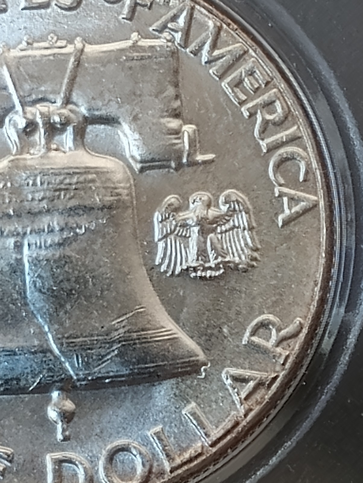 1958 Franklin Half Dollar Gem BU Reverse Eagle Type 2