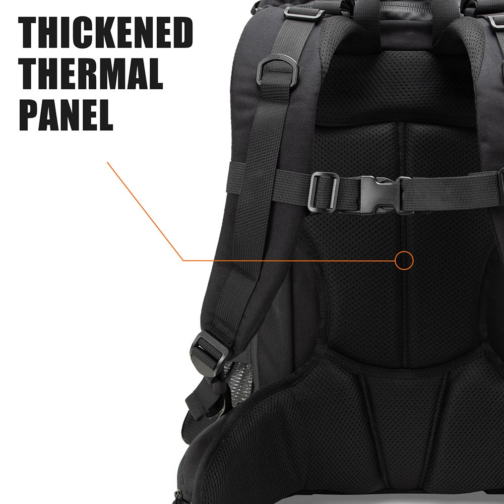 Large Tactical Backpack for Men Military Backpack with Molle for Travel, Work