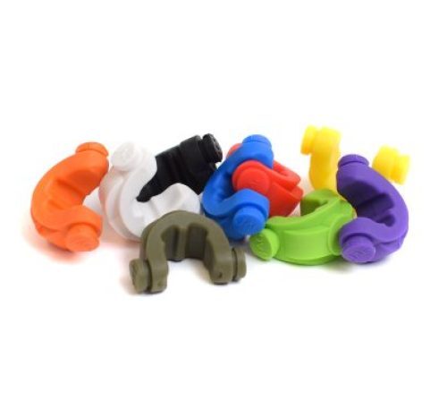 JAG Products - Lockdown Rear Rest Rubber Inserts - Small/Large Coloured Inserts
