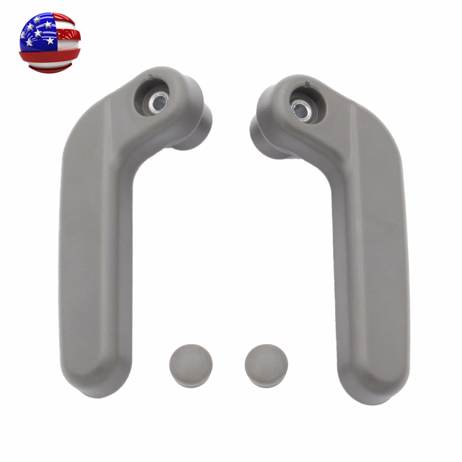 Right & Left Top Lock Handle Set Fits for 1993-1997 Honda Civic Del Sol