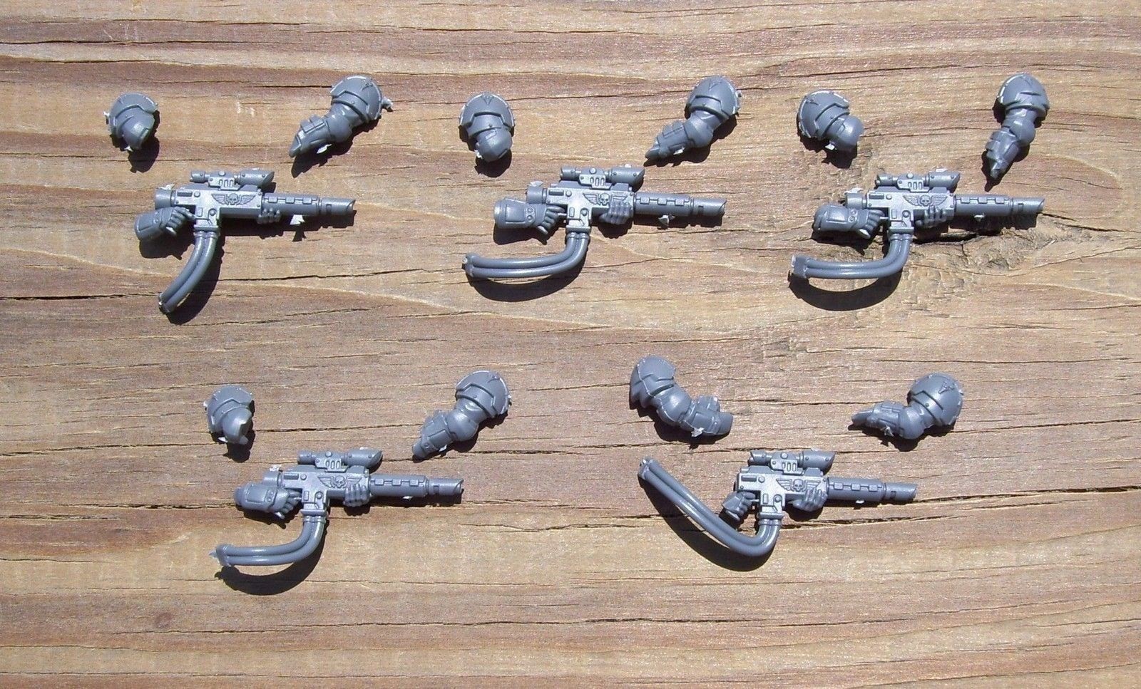 40K Astra Militarum Tempestus Scions Hot-Shot Lasgun Arms Bits 5 Bitz