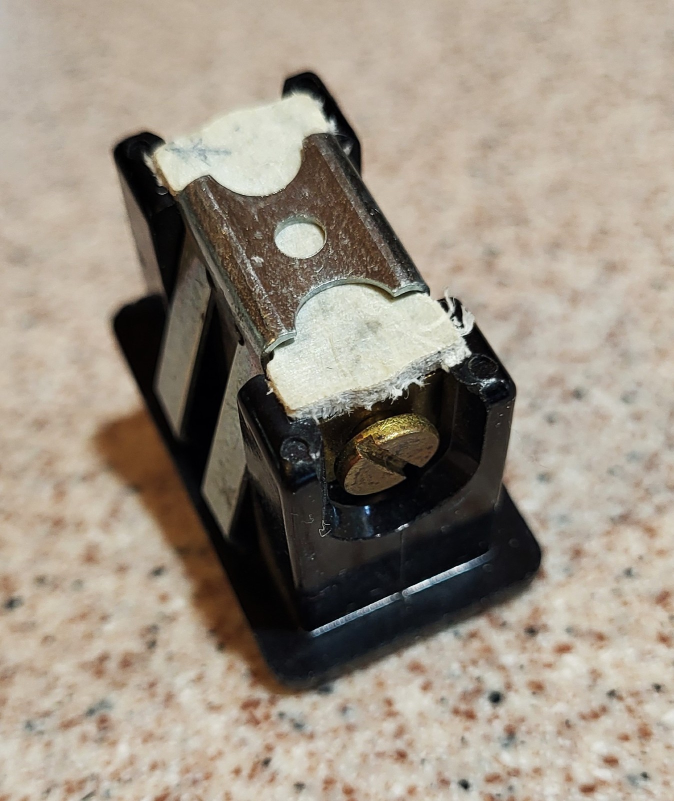 Bunn 01186.0000 OEM Switch, Toggle, On/Off, SPST, Black