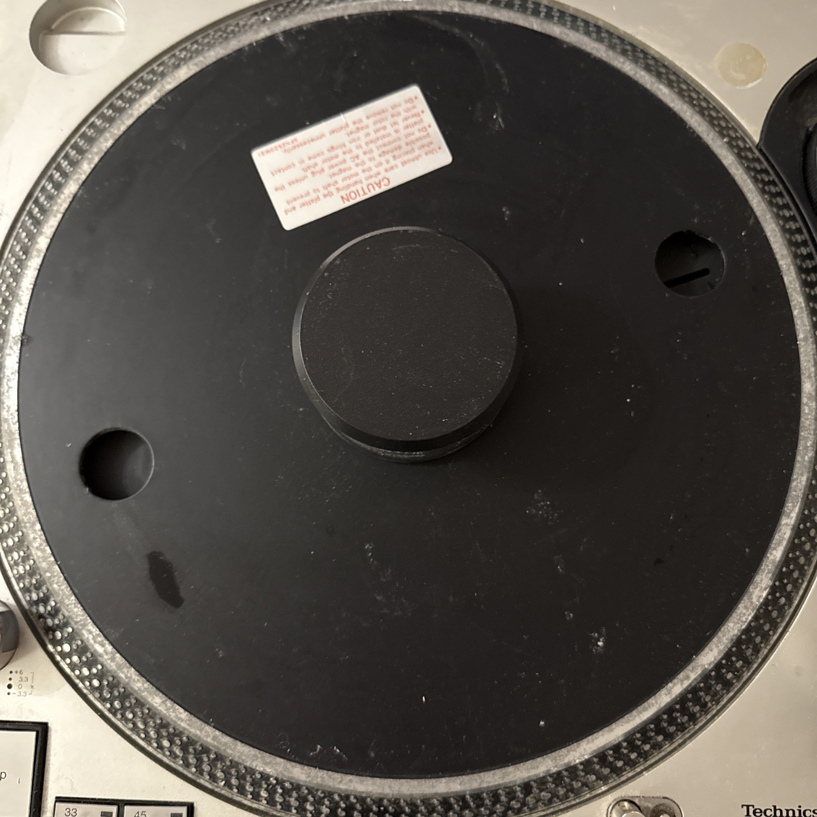 Technics SL-1200MK2 Direct Drive Turntable System, Silver