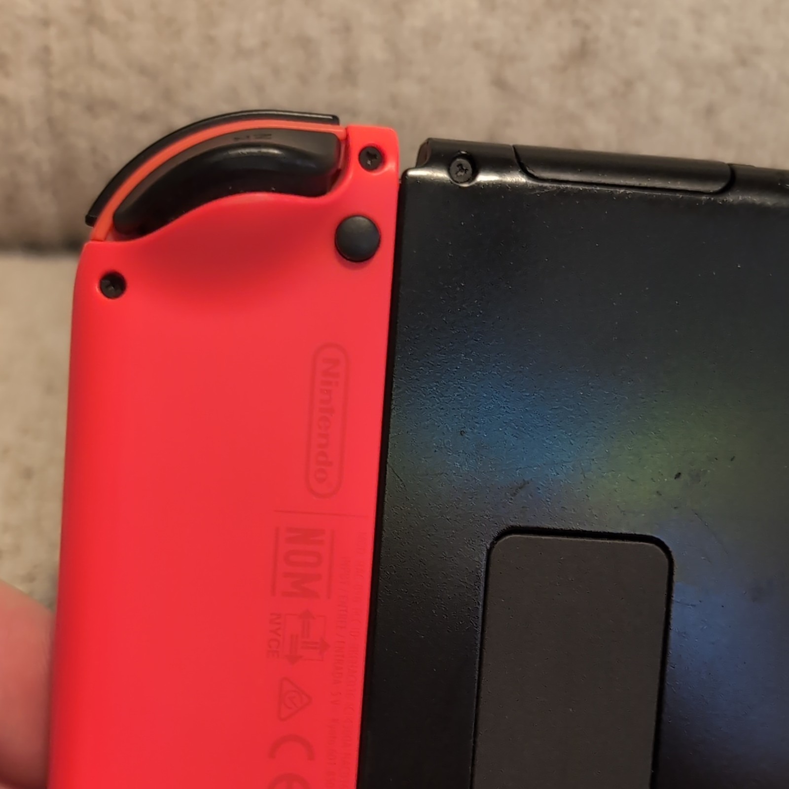 Nintendo Switch v2 Console w/red&blue joycons