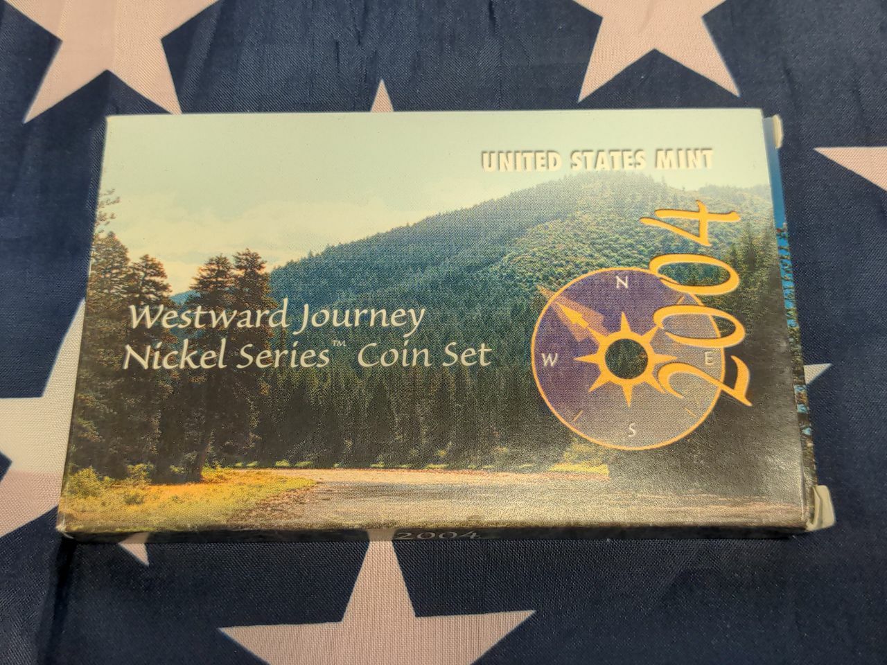 2004 U.S. MINT Westward Journey Nickel Series Coin Set Complete Box & COA