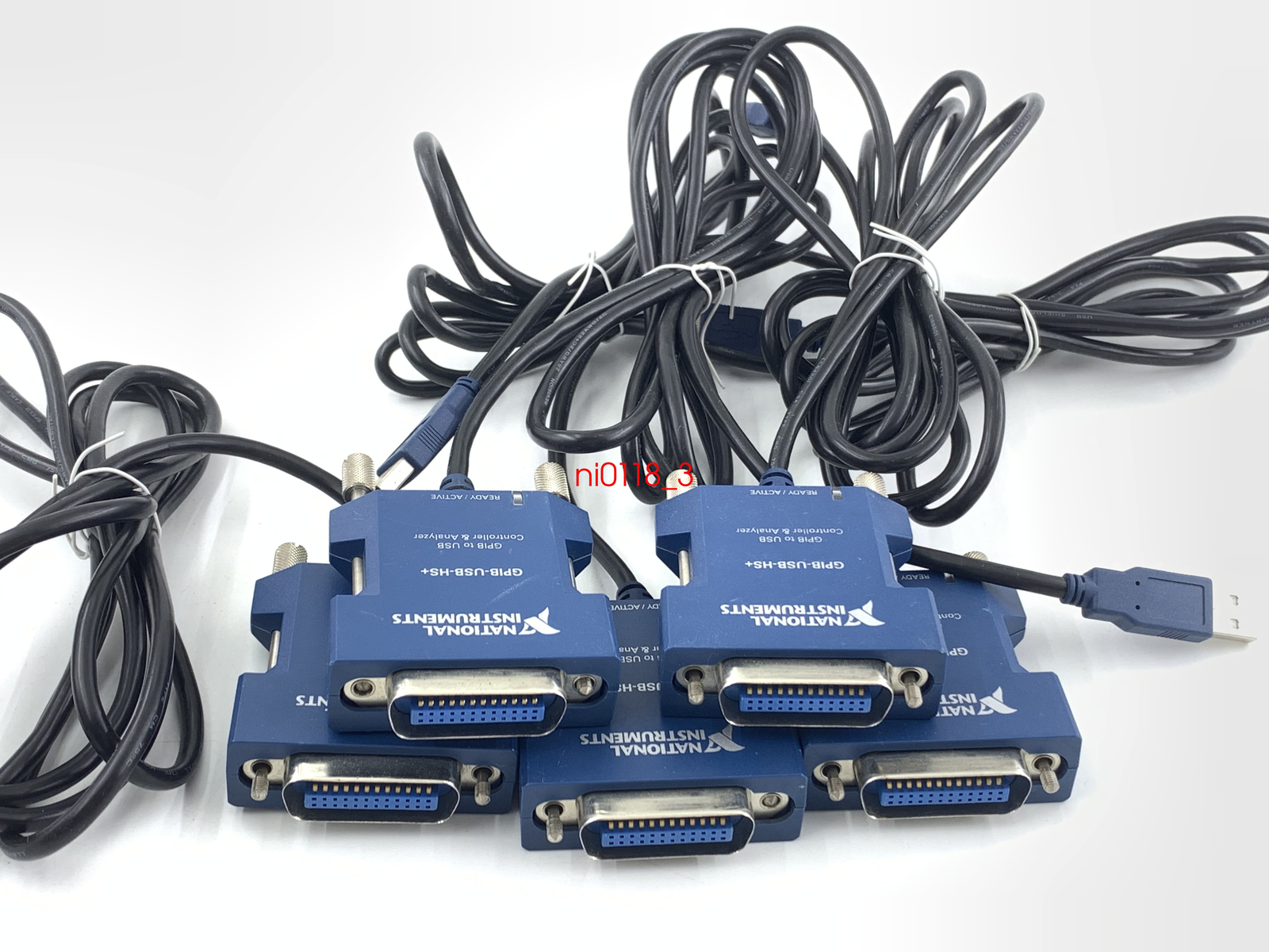5*pcs National Instruments NI GPIB-USB-HS+ Interface Controller / Analyzer
