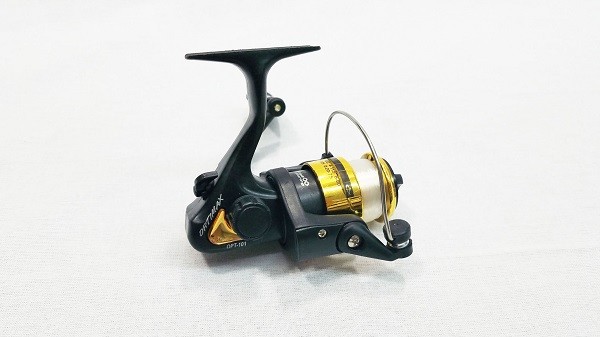 HT OPTIMAX 101G, GOLD CRAPPIE POLE SPINNING REEL