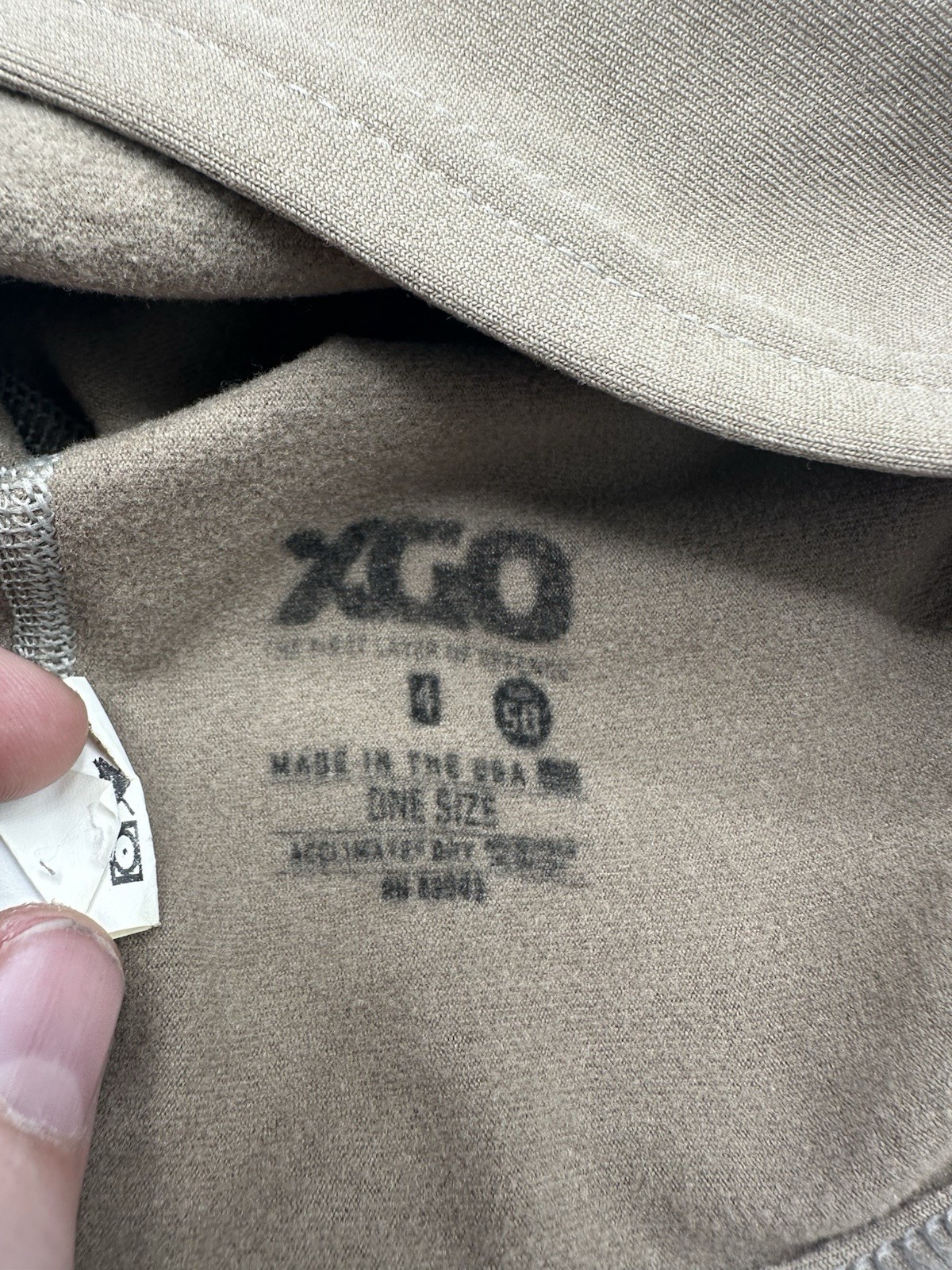 XGO Lightweight 4P58G Multi-Use Neck Gaiter Tan 499 PHASE 4