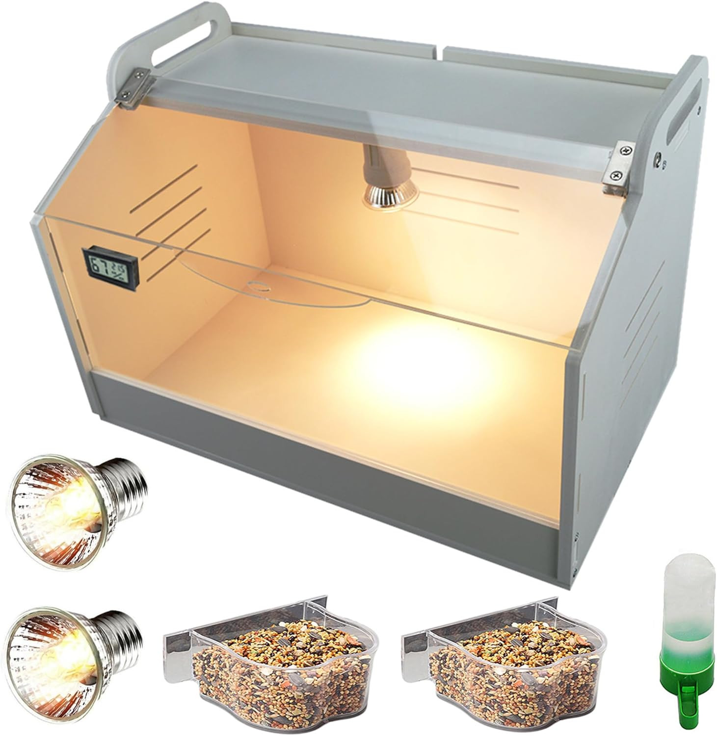 Intelligent Brooder Box 10-15 Newborns Chicks Quail Birds Small Animals Manual I