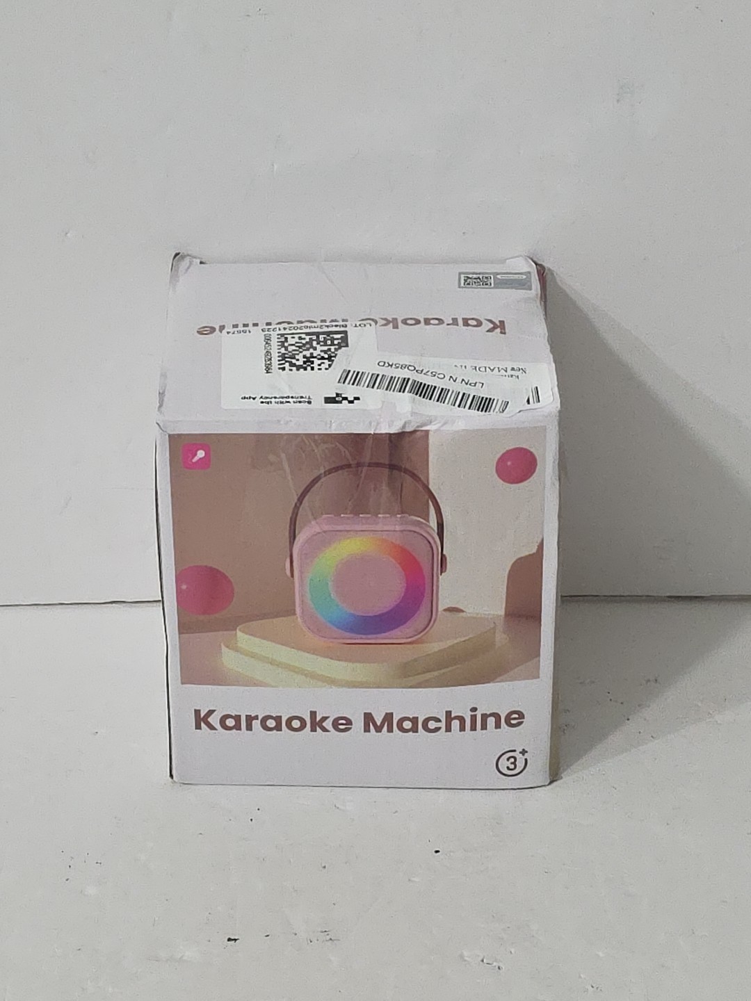 K29 Karaoke Machine Portable Bluetooth Speaker W/ Wireless Microphones