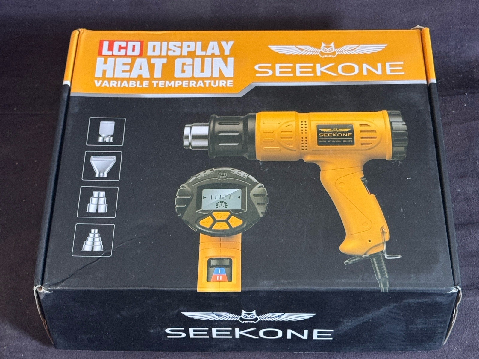 SEEKONE HEAT GUN VARIABLE TEMPERATURE SDL-2816