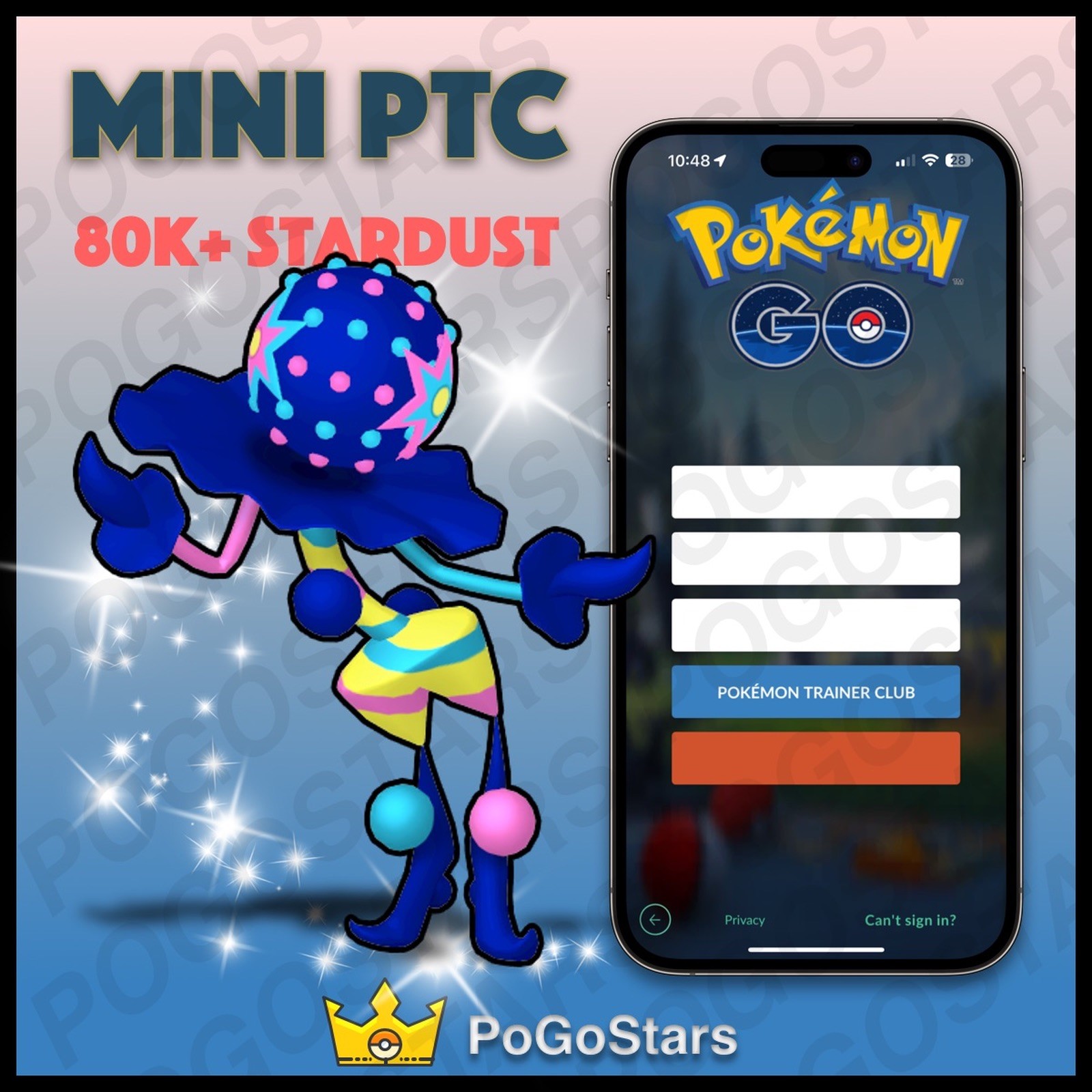 Pokémon PTC Go - Shiny Blacephalon - 80K Stardust✨Read Description✨