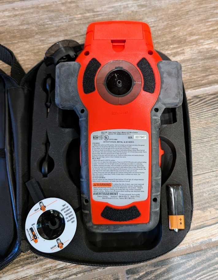 Black & Decker BDL110S Bulls Eye Auto-Leveling Laser with Sensor