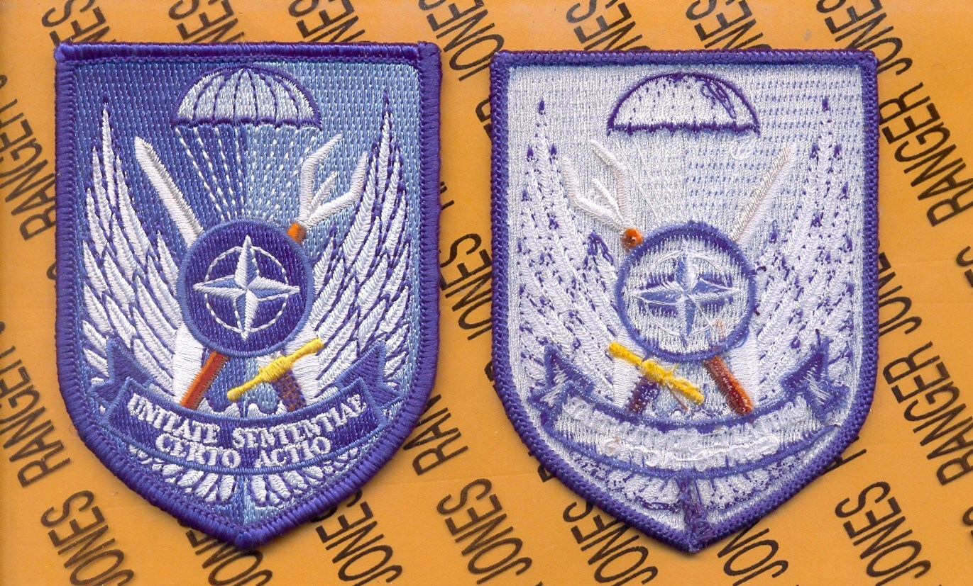 US Army Special Operations Detachment NATO Airborne patch m/e