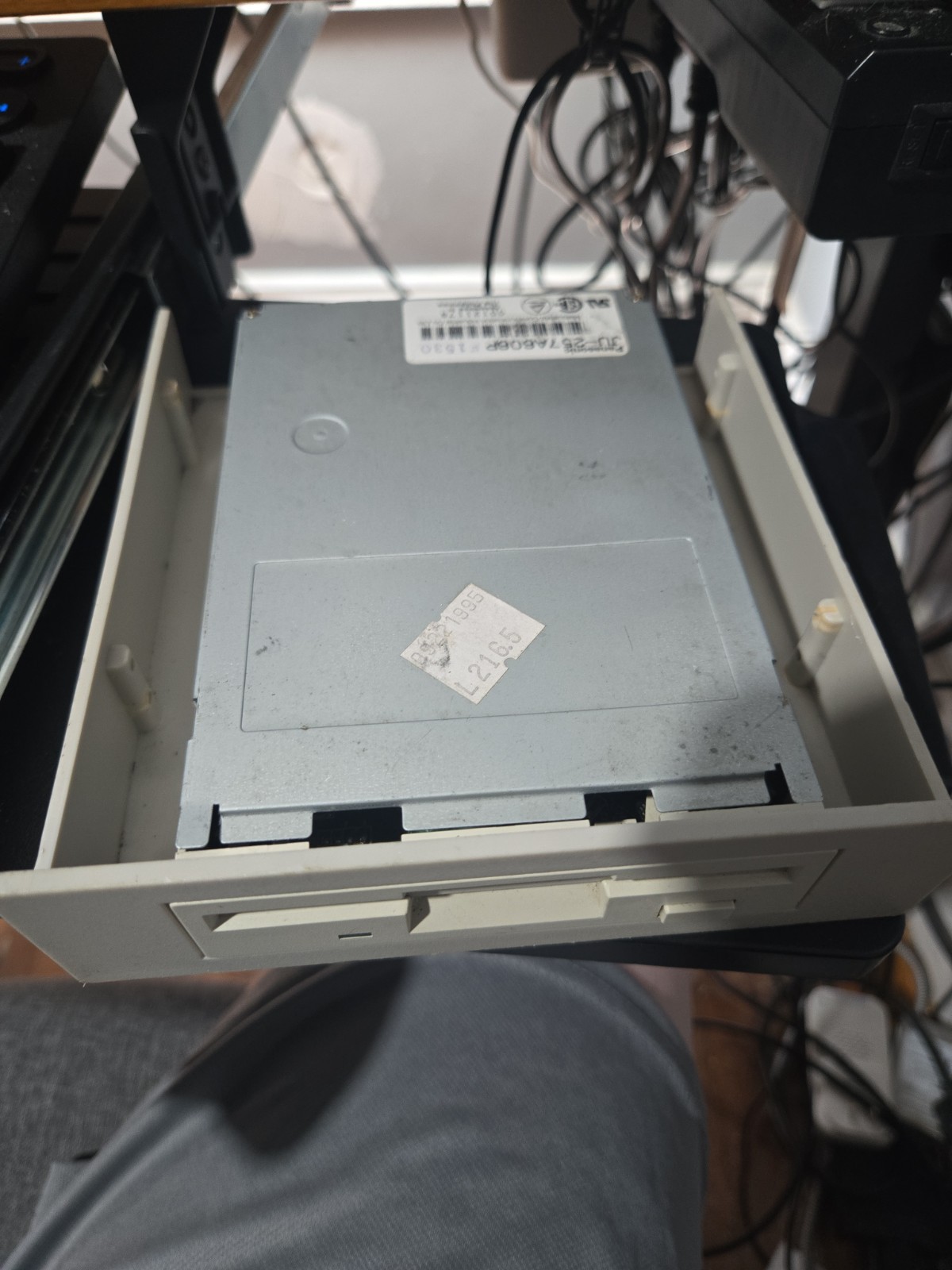 Panasonic JU-257A136P  Floppy Disk Drive Untested