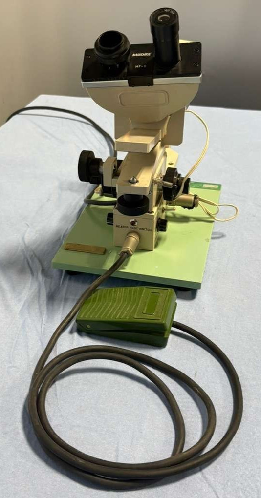 Narishige Microforge Microscope Model MF-9 w/ Foot Pedal