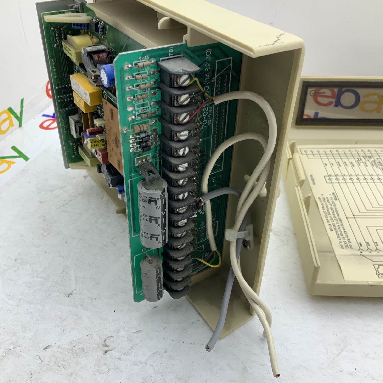 ROCKWELL WESCOM 7306-51 4-4 TERM REPEATER loopback telecommunications card