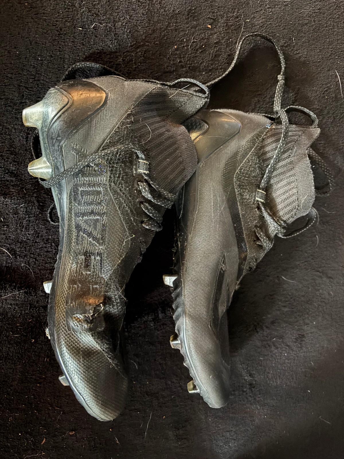 Adidas Adizero Men’s Size 8 Soccer Cleats Black Soccer Shoes