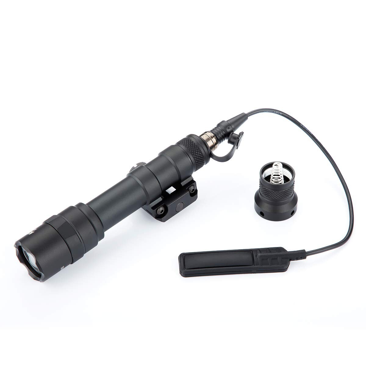 Tactical Flashlight Picatinny Light with Pressure Switch Included for M600B