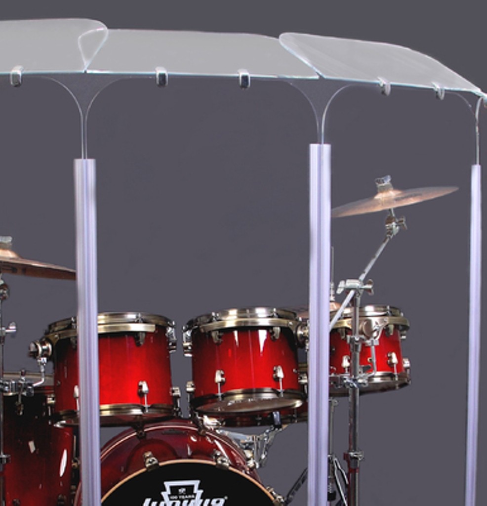 Chrome Metal Hinge /Drum Panels deflector connectors for Drum Shields