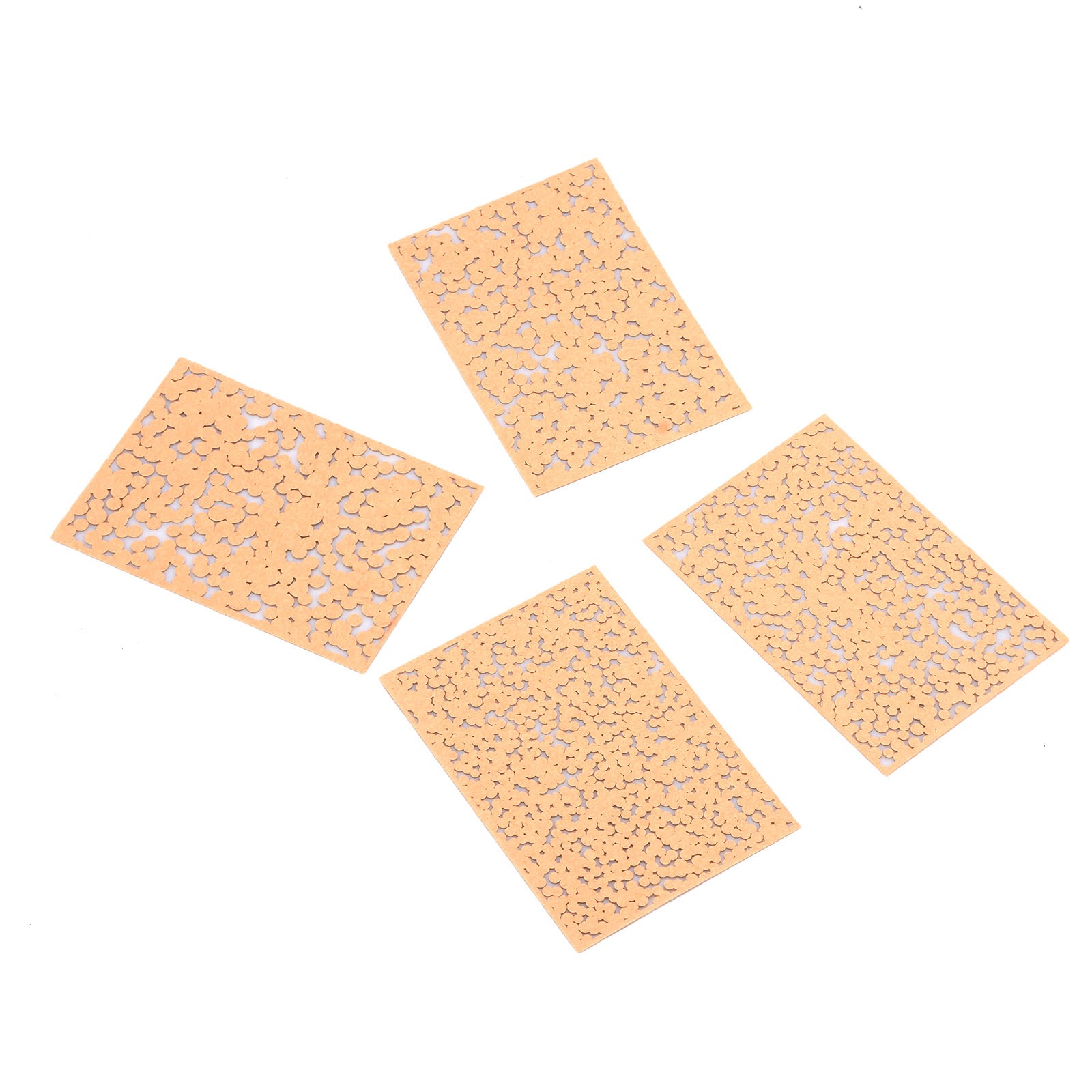 4Pcs/Set 1/32 1/35 Ambush Camouflage Leakage Spray Stencil Template Paper aa