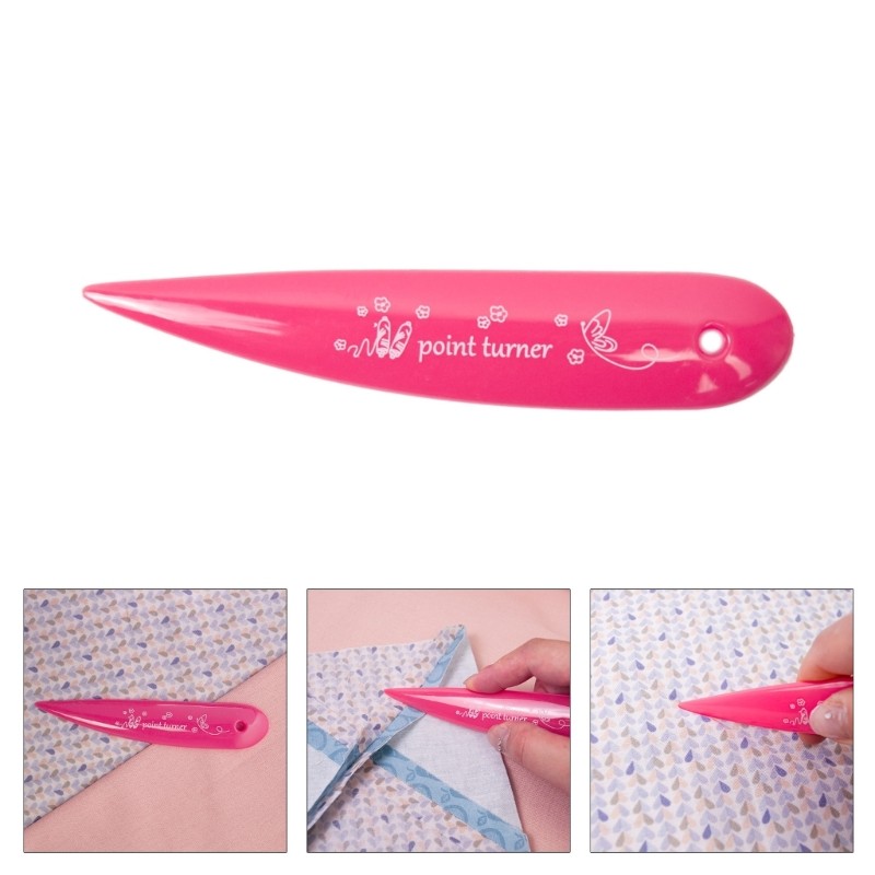 Sewing ABS Bone Folder Fabric Creaser Paper Creasing Tool for Fabric Sewing