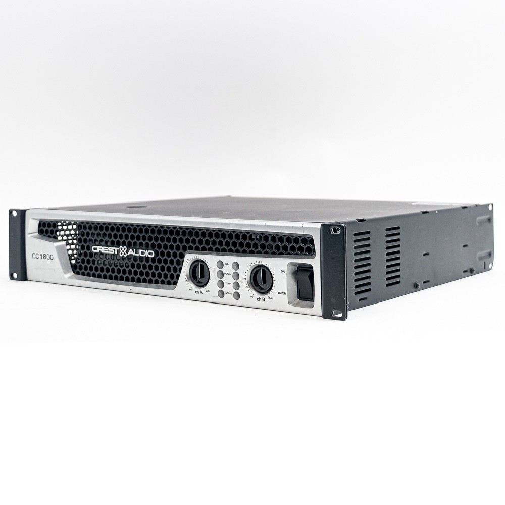 Crest Audio CC 1800 2 Channel Power Amplifier (2RU)