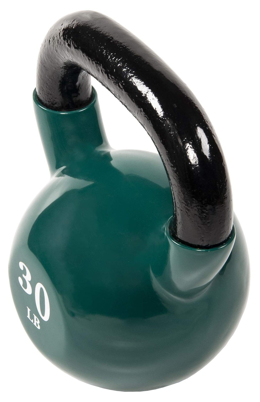 All-Purpose Color Vinyl Coated Kettlebell, 30 Pounds