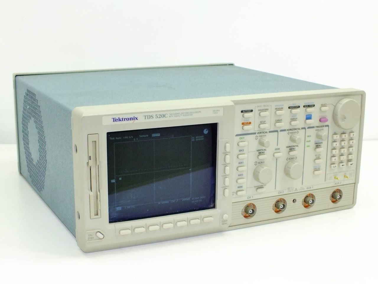 Tektronix TDS520C 500MHz 2-Ch Digitizing Oscilloscope GPIB IEEE-488 InstaVu