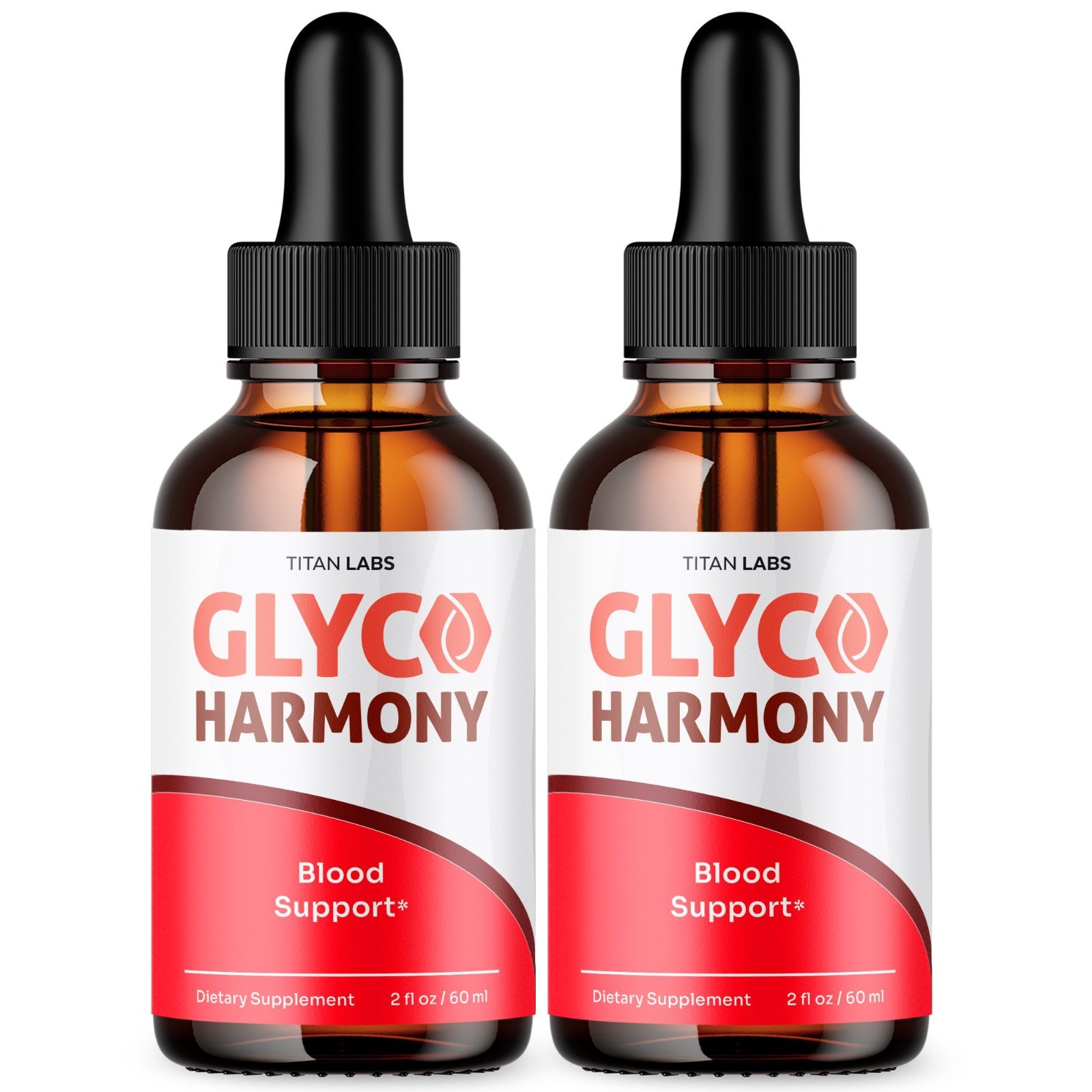 (2 Pack) Glyco Harmony Blood Support Drops Vitamin Supplement 60 Servings