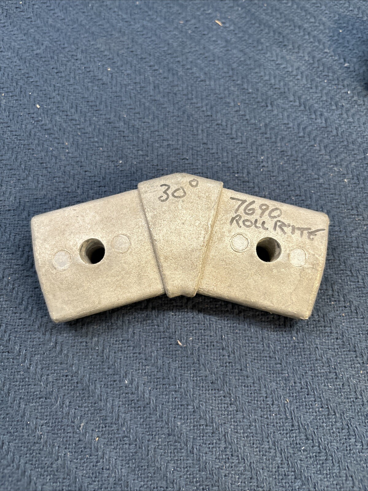 Roll-Rite 7690 Aluminum Casting 30 Flat Elbow