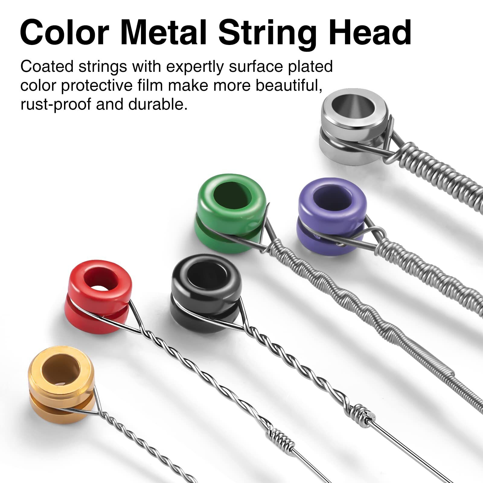 10Set Orphee RX15 Guitar String Hexagonal Carbon Steel 6pcs/set 009-042inch Thin