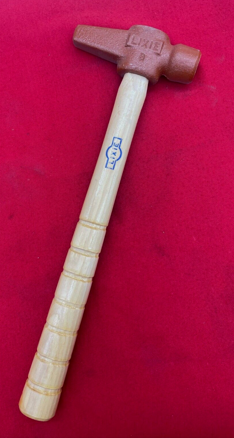 Lixie B Rivet Tinning Hammer Bronze Brass 1/2" Square 1" round 16 oz