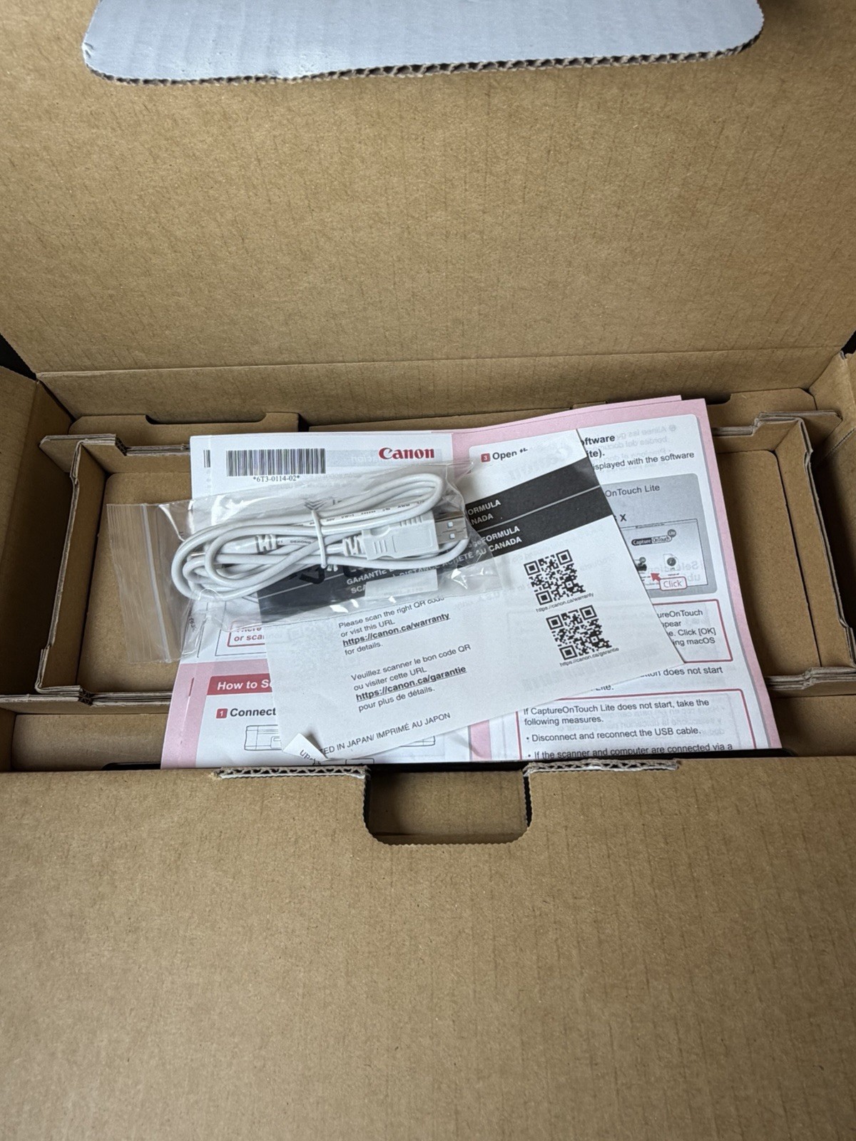 Canon imageFORMULA R10 Portable Duplex Document Scanner