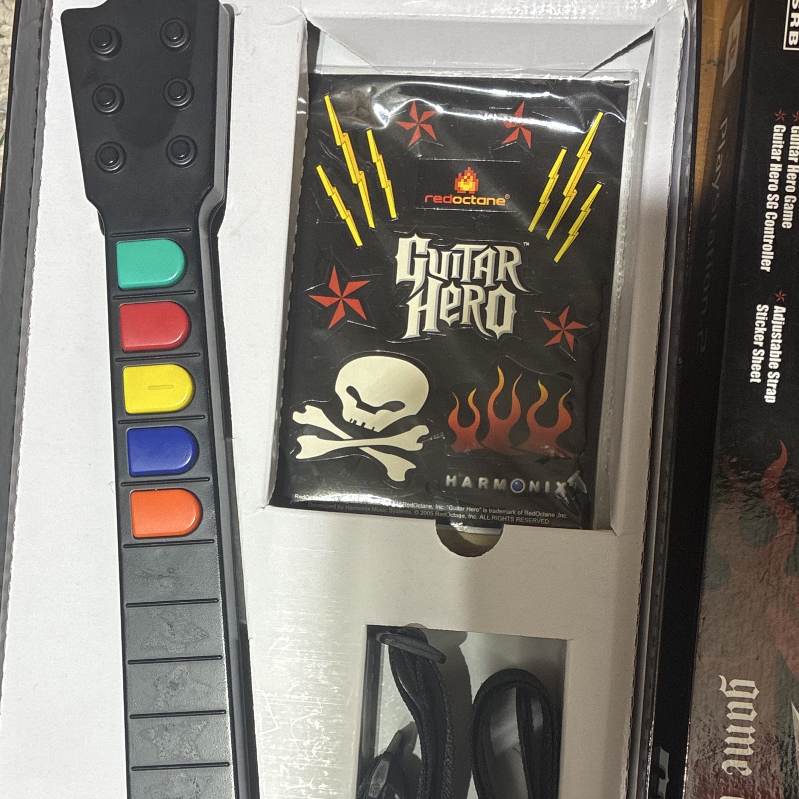 RedOctane Guitar Hero PS2 Wired Bundle: Guitar Controller, Game & Strap NTSC-U/C